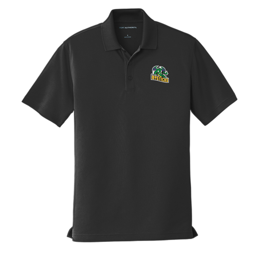 Mobile Mysticks Black Primary Polo