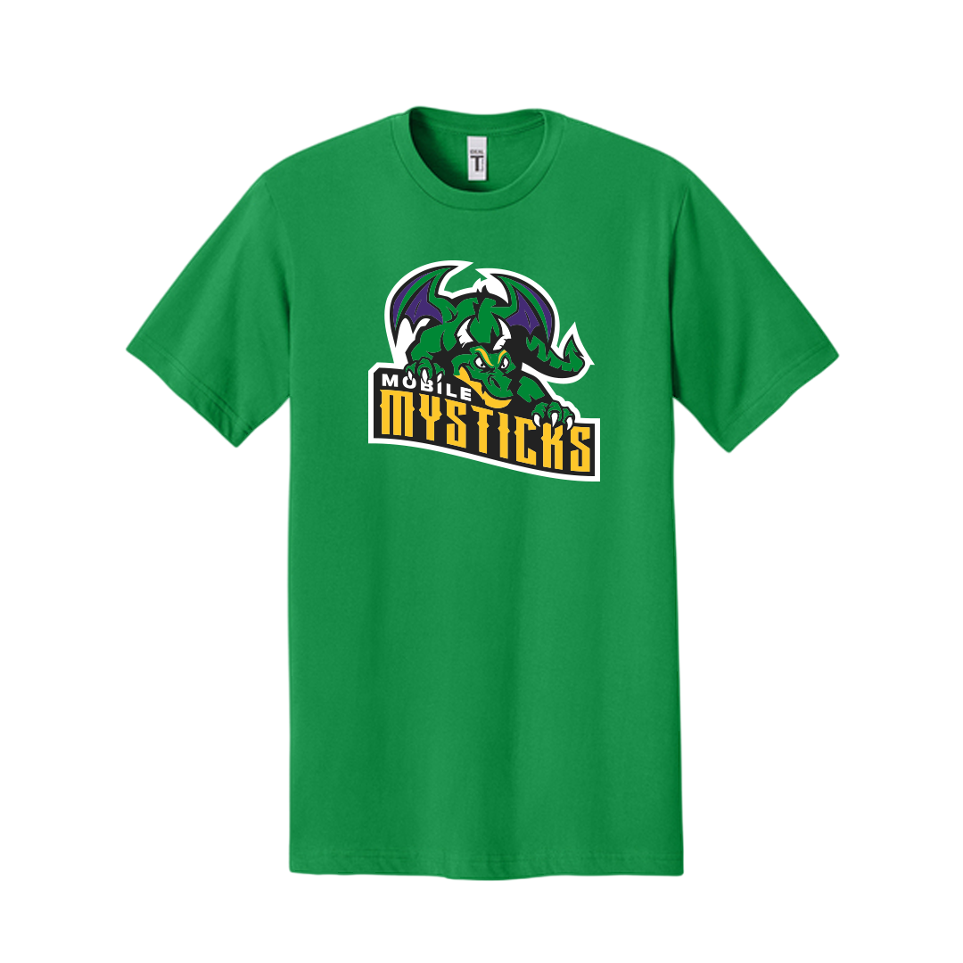 Mobile Mysticks Primary Green Shirt