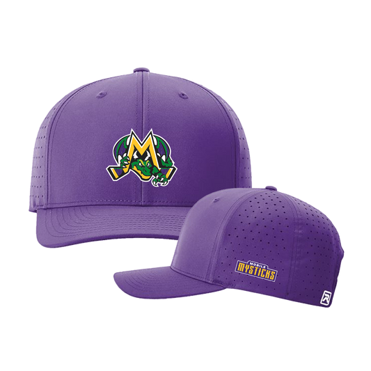 Mobile Mysticks Laser Perf Purple Primary Hat