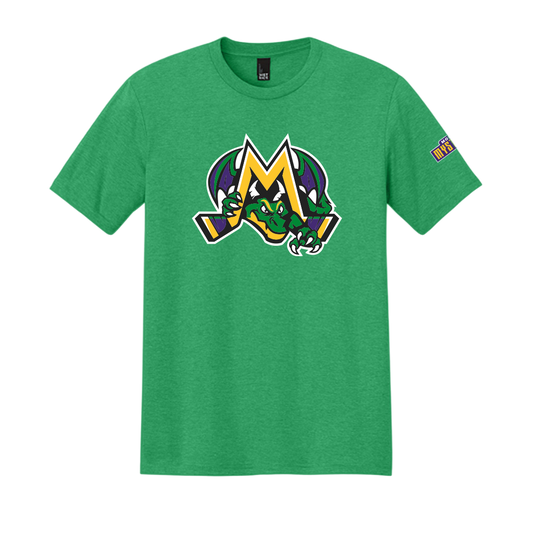 Mobile Mysticks Tri-Blend Green Frost Crest Shirt
