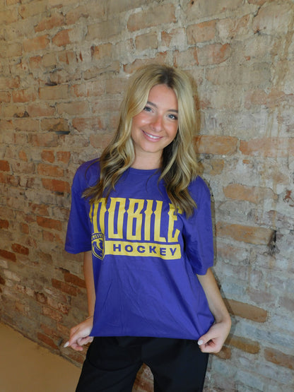 Mobile Mysticks Purple Regal Shield Shirt