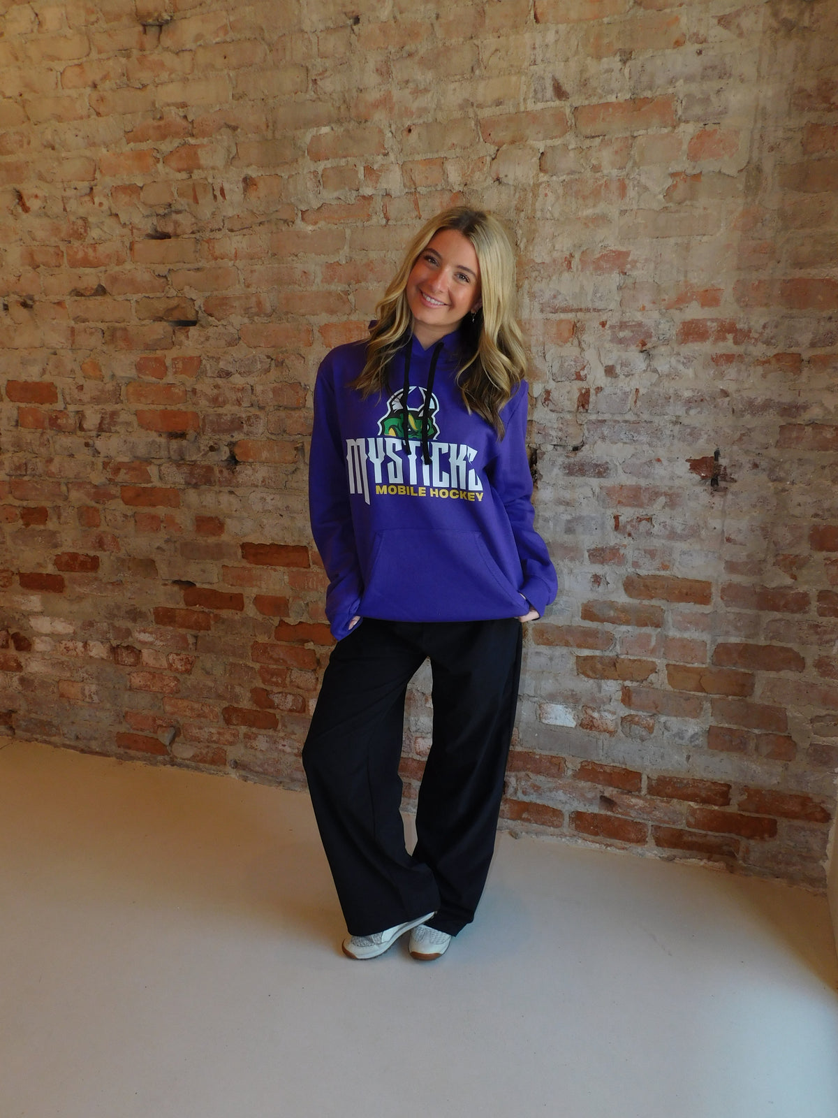 Mobile Mysticks Purple Peek Hoodie