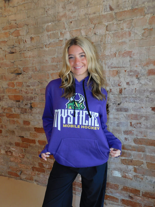 Mobile Mysticks Purple Peek Hoodie