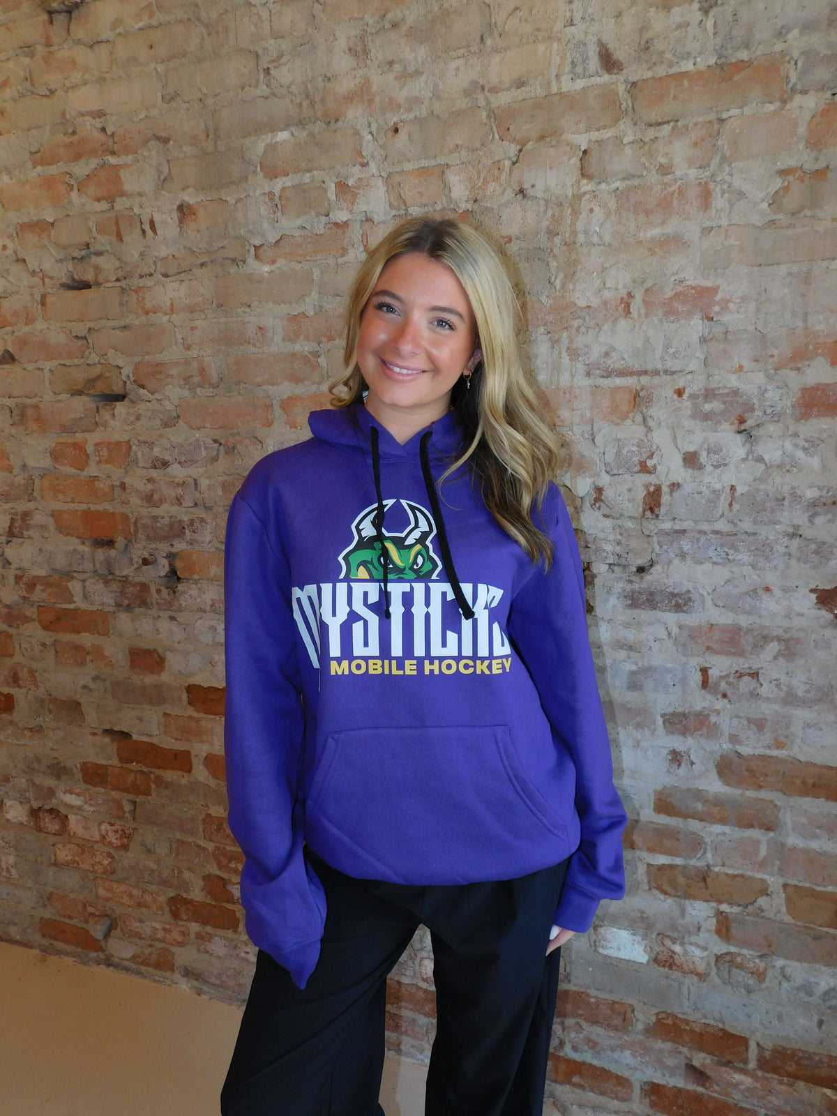 Mobile Mysticks Purple Peek Hoodie