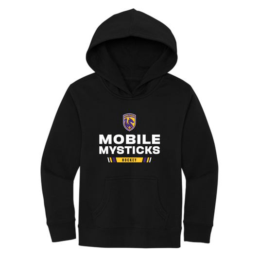 Mobile Mysticks Youth Black Royal Stripe Hoodie