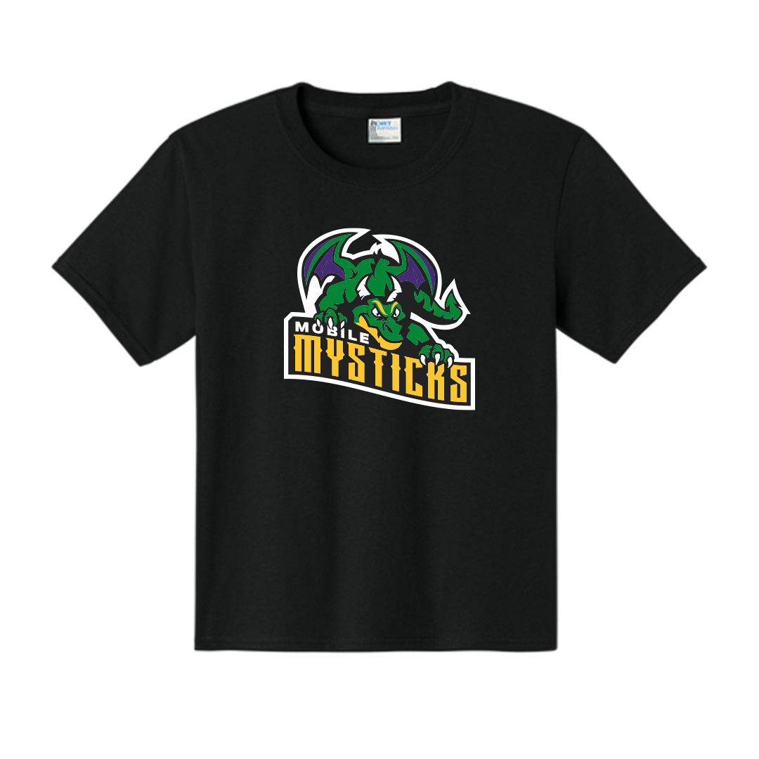 Mobile Mysticks Youth Black Primary Shirt