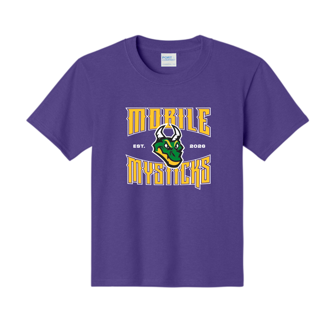 Mobile Mysticks Youth Purple Est Head Shirt